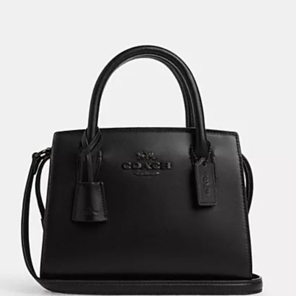 Coach Black Satchel Bag